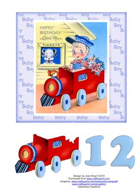 Boys First Train for Age 1 and 2