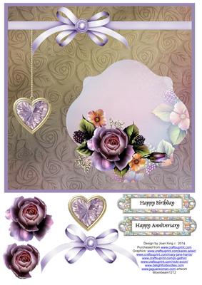 Rose Lavender Topper