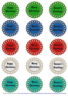 Chrismtas Greeting Tags