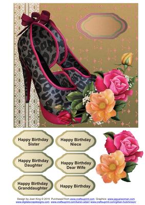 Shoe and Roses