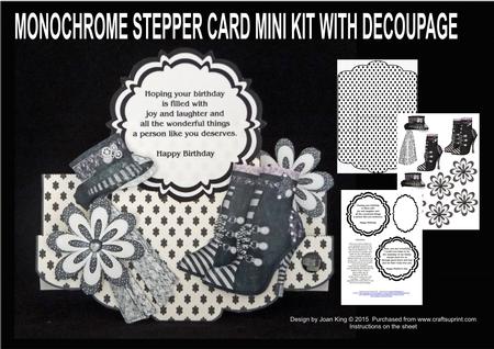 Monochrome Stepper Card Kit