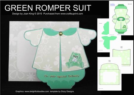 Romper Suit Green