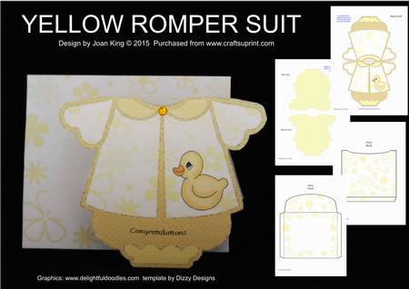 Romper Suit Yellow