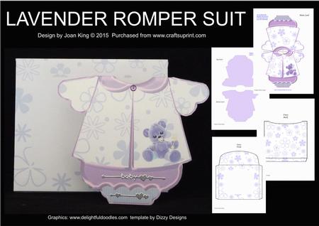Romper Suit Lavender