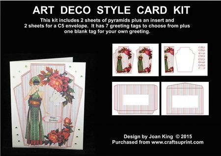 Art Deco Asian Lady with Roses