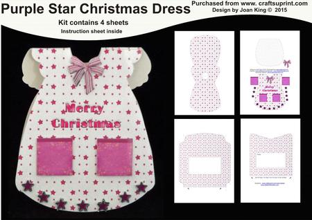 Purple Star Dress