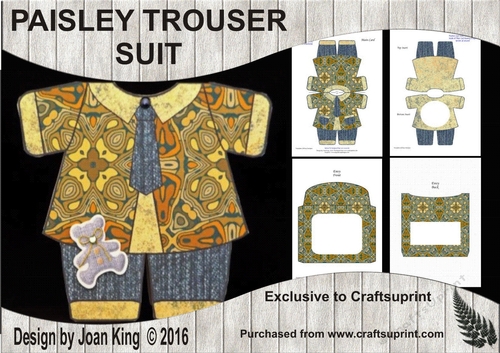 Paisley Trouser Suit