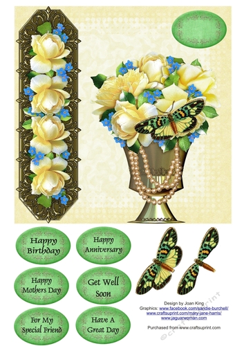 Bouquet of yellow roses