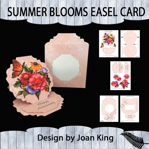 Summer Blooms Easel card mini kit
