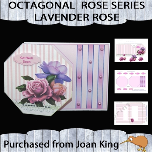 Octaganol Rose Series - Lavender rose