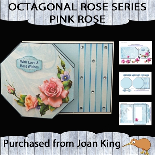 Octaganol Rose Series - Pink rose