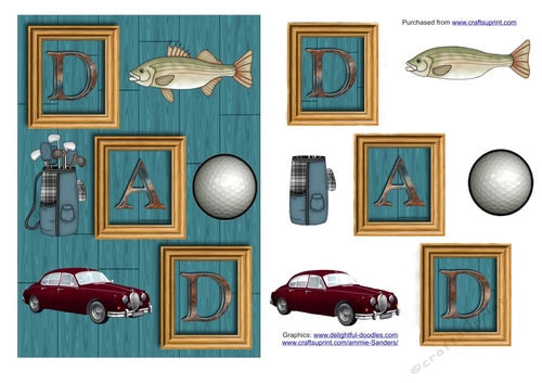 DAD for Fathers Day