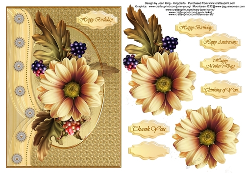 Golden Dahlia
