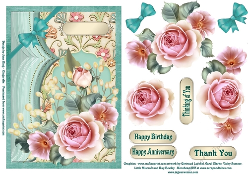 Vintage Style Roses