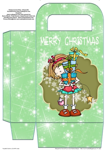 Green Christmas Bag