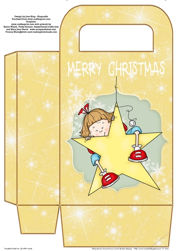 Yellow Christmas Bag