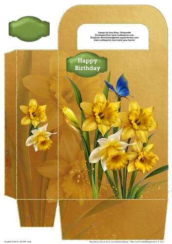 Dancing in the daffodils gift bag