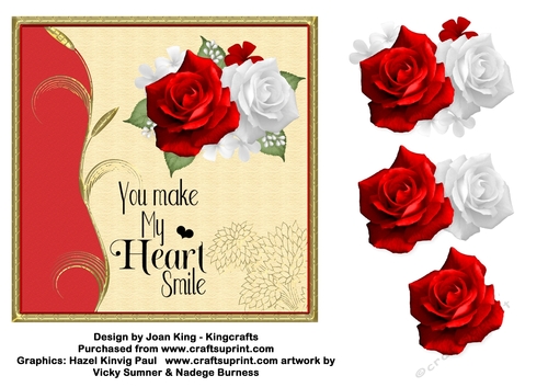 You make my heart smile....