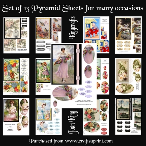 Bumper kit of A5 pyramid sheets.  
