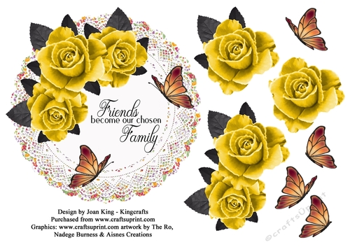 Yellow roses for my friend