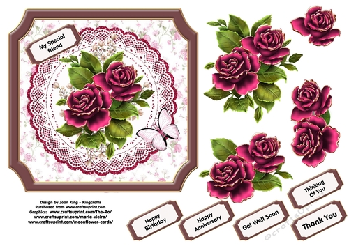 Roses and lace
