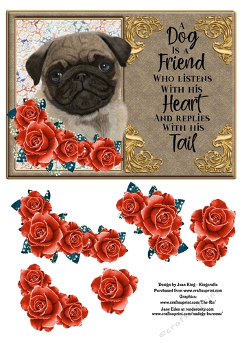 A dog is a friend who listens 