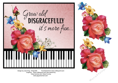 Grow old disgracefully.....