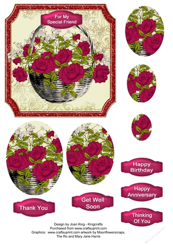 Basket of Roses