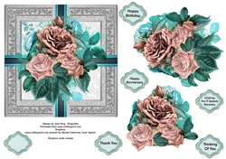 Peach roses