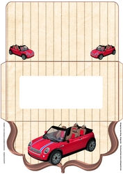 The Red Car money voucher wallet