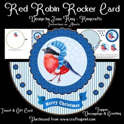 Red Robin Rocker Card