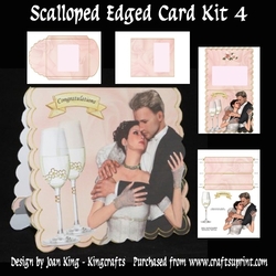 Scalloped Edged Card Kit 4