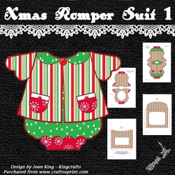 Christmas Romper suit 1