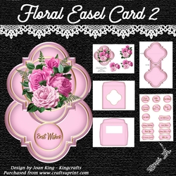 Floral Easel Card 2