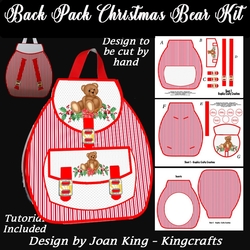 Back Pack Christmas bear kit