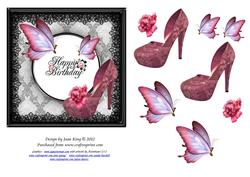 Butterflies and Shoe