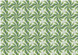 Green Flower Whirl
