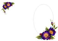 Floral Frame Insert