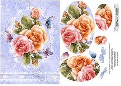 Pink & Peach Roses