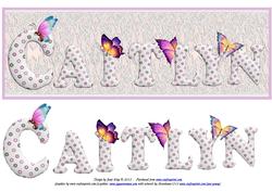 Name Card for Caitlyn