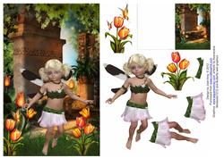 Fairy in the Garden