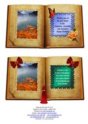 Christmas & Birthday Booksheets - Sulphur Pool