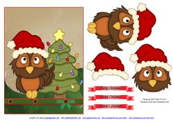Christmas Greetings from Owl