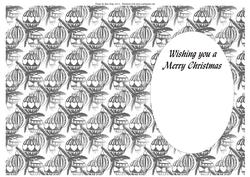 Christmas Baubles Insert