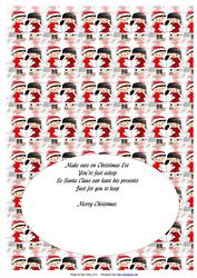 Christmas A5 Landscape Insert
