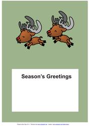  Christmas A5 Landscape Inserts