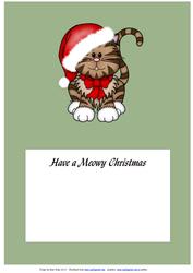 Christmas A5 Landscape Inserts