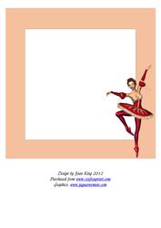 Set of 12 8" Square Inserts for Ladies