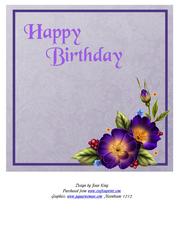 Set of 12 8" Square Inserts for Ladies