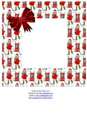 Cute Christmas insert